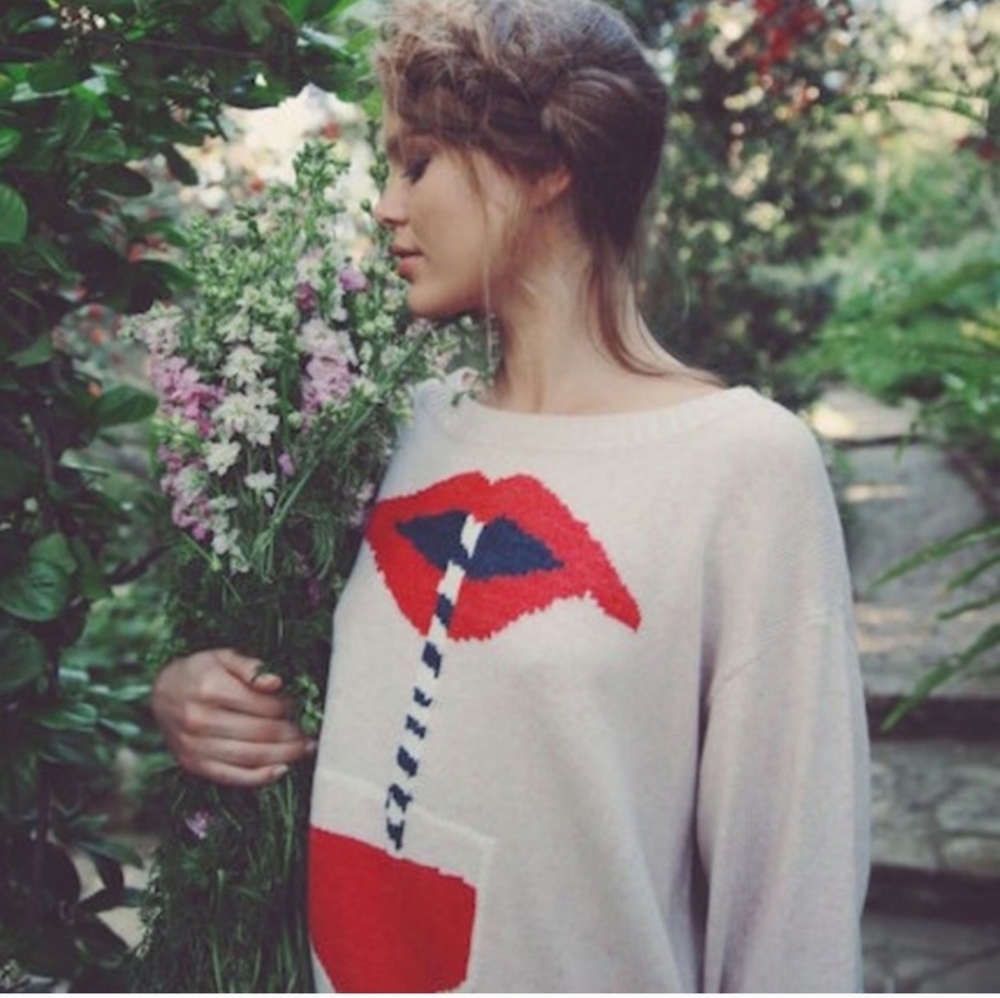 Wildfox Lips Sweater